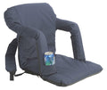 Sittepute med armlene 52 x 82 cm Marine 1852 forfra