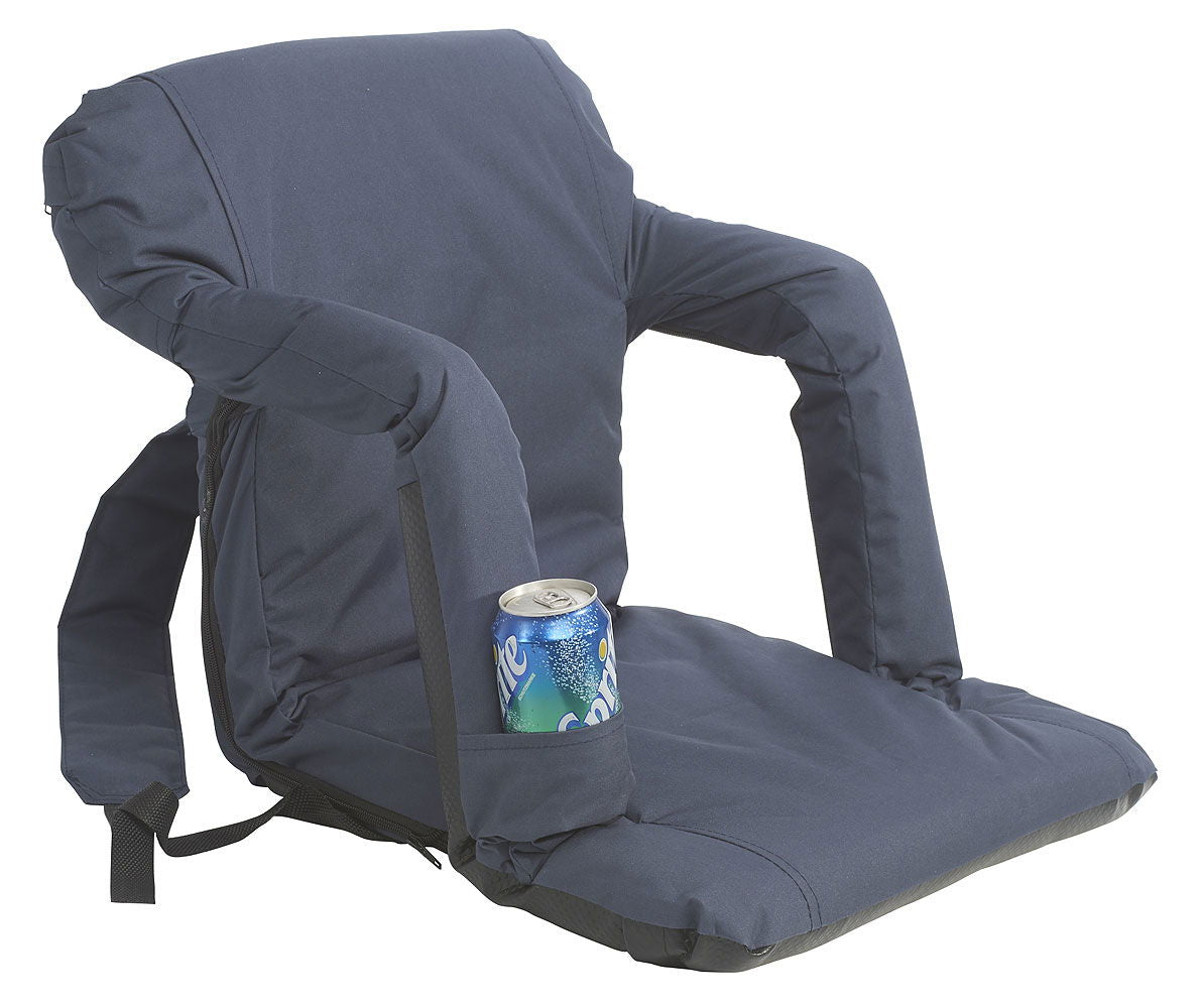 Sittepute med armlene 52 x 82 cm Marine 1852 forfra