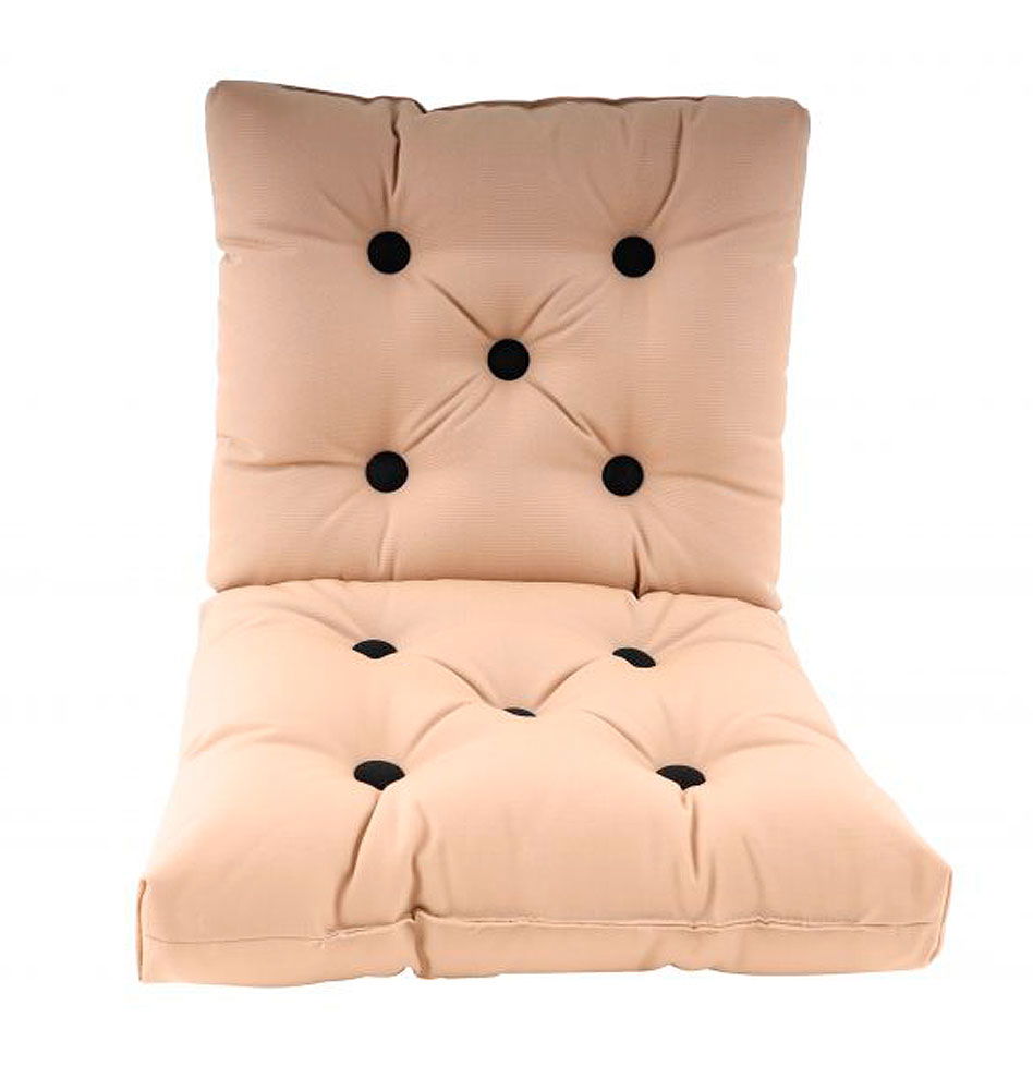 Sittepute outdoor dobbel syntetisk 75 x 42 cm forfra
