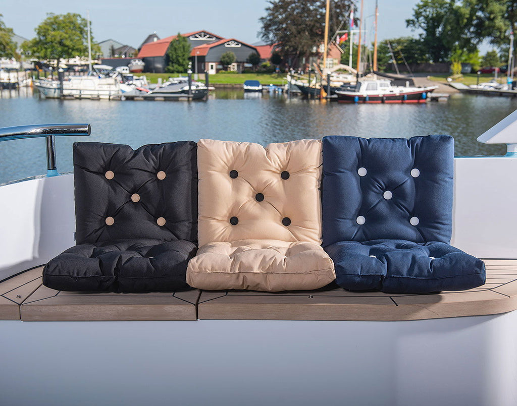 Sittepute outdoor dobbel syntetisk 75 x 42 cm bakside