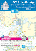 Sjøkart Sverige nord serie 5.1 vestkysten - NV-Verlag forside