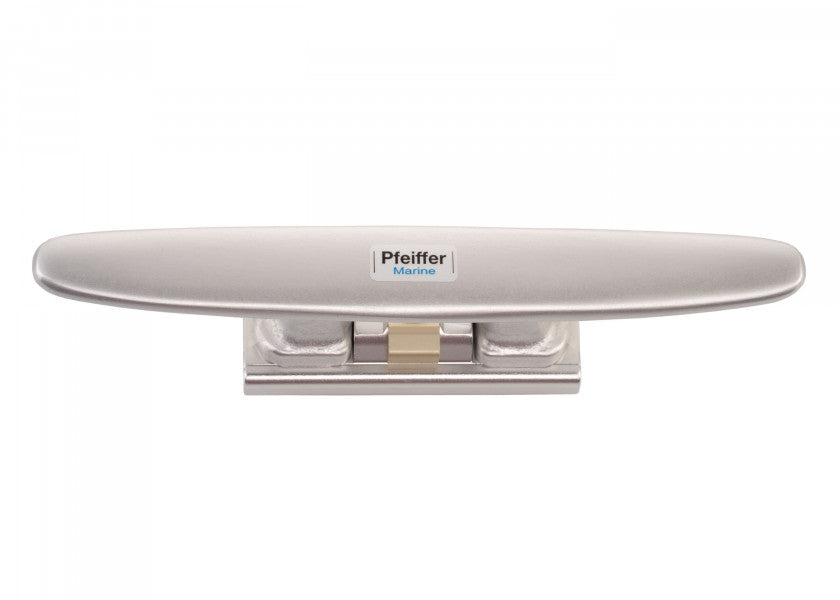Skinneklampe for 25 x 4 mm genuaskinne med endestykker - Pfeiffer forfra