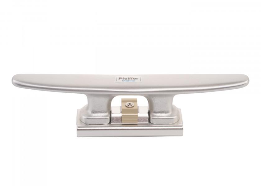 Skinneklampe for 25 x 4 mm genuaskinne med endestykker - Pfeiffer bakside