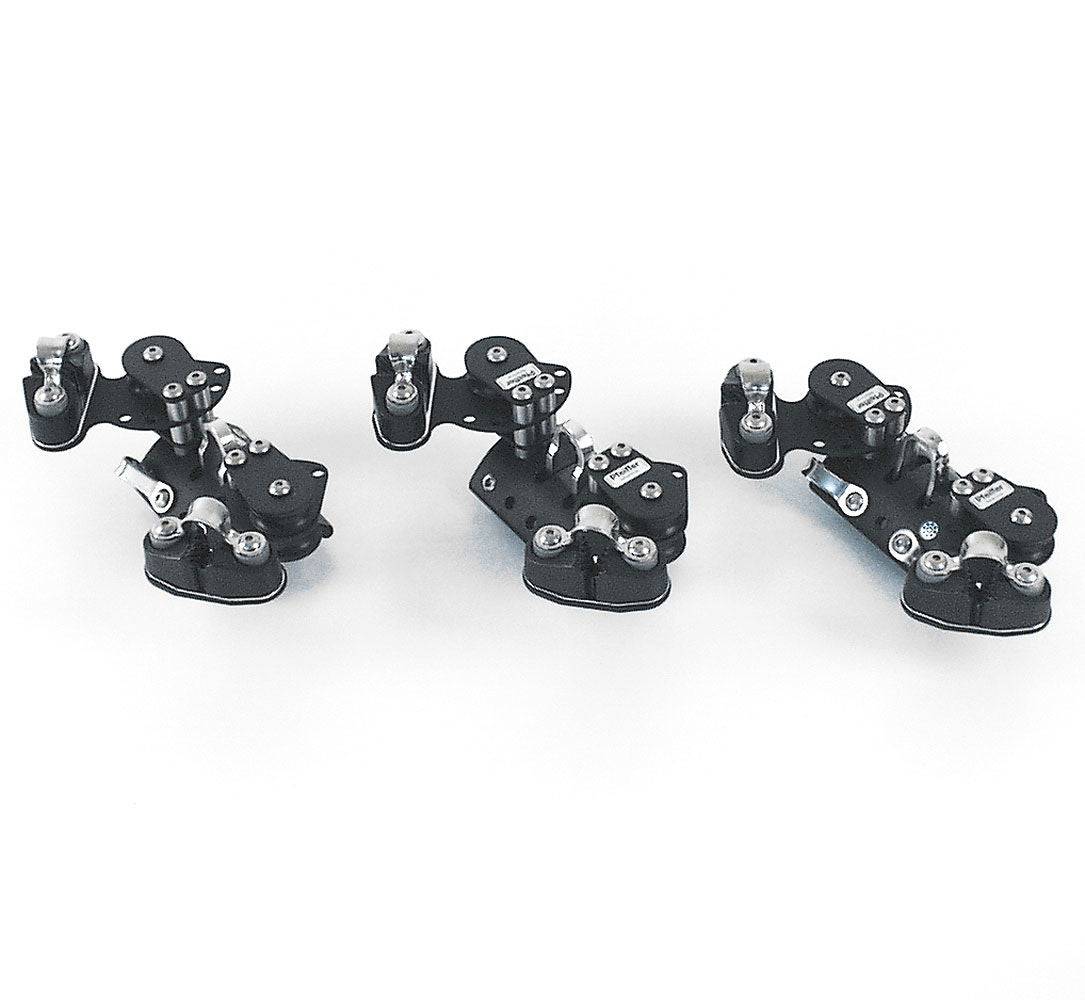 Skinnevogn med 4 kulelagerruller 200 mm 230 g str. 3 - Pfeiffer forfra