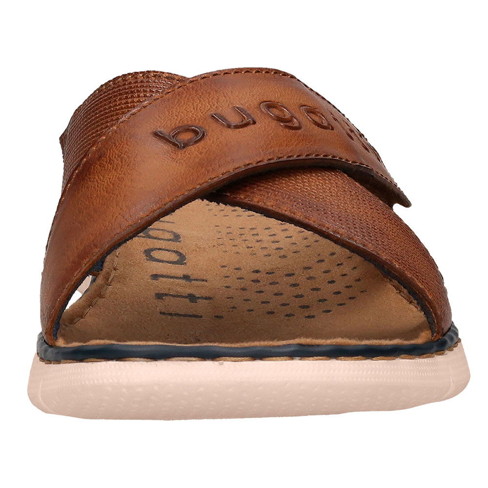 Skinnsandal herre used look - bugatti såleprofil