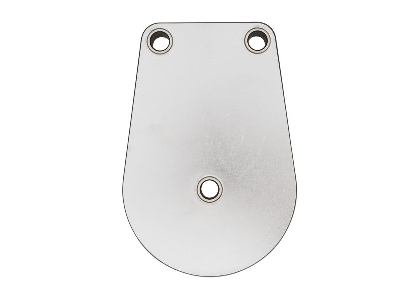 Skjøteblokk 18 mm aluminium fastmontert rustfritt stål - Pfeiffer montert