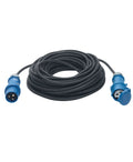 Skjøtekabel CEE 25 m 230 V 16 A 3-polet Compass for fleksibel strømtilkobling