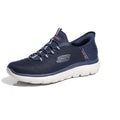 Slip-ins sneaker med mesh overdel og Memory Foam forfra