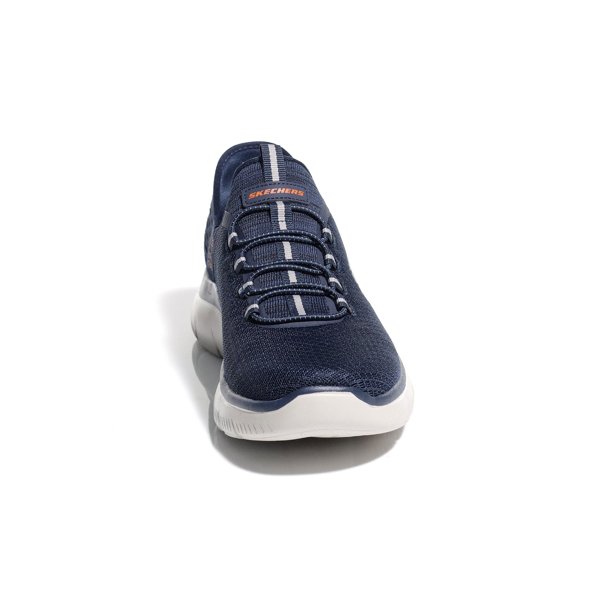 Nærbilde av mesh overdel på Slip-ins sneaker med Memory Foam
