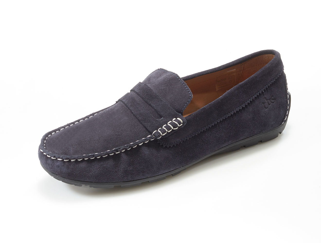 Slipper semsket skinn herre - TBS bakside