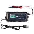 Smartlader 10A 12V for litium og blybatterier - Eco Worthy forfra