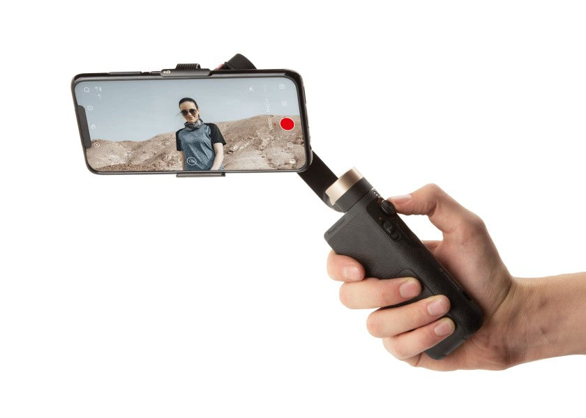 Smartphone gimbal med stabilisering og AI-sporing - PowerVision S1 forfra