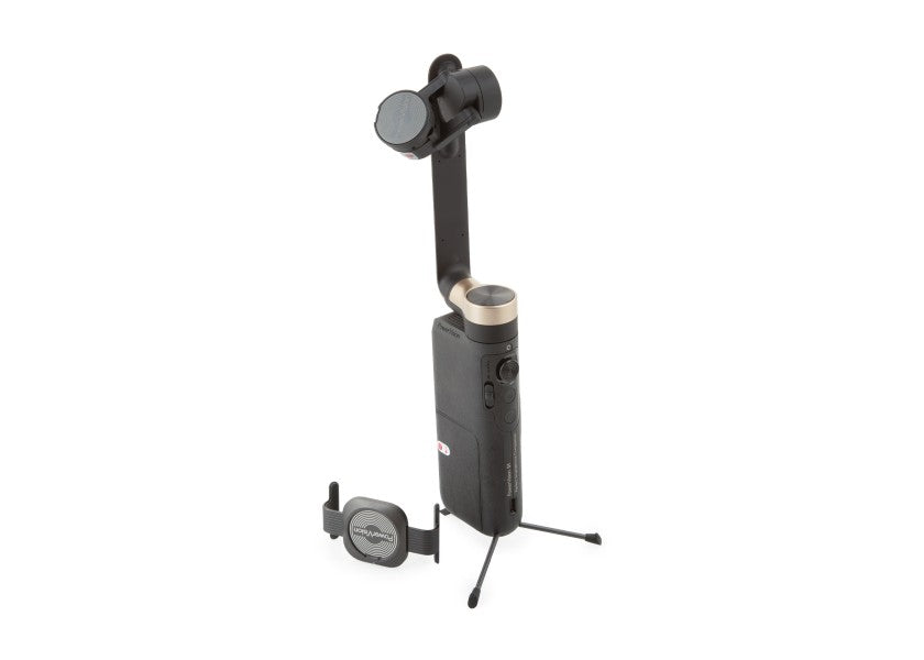 Smartphone gimbal med stabilisering og AI-sporing - PowerVision S1 montert