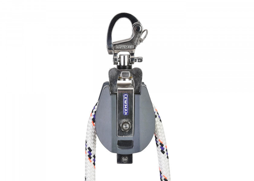 Snatch-blokk OCEAN serie 14 mm glideleie 1135 kg - LEWMAR forfra