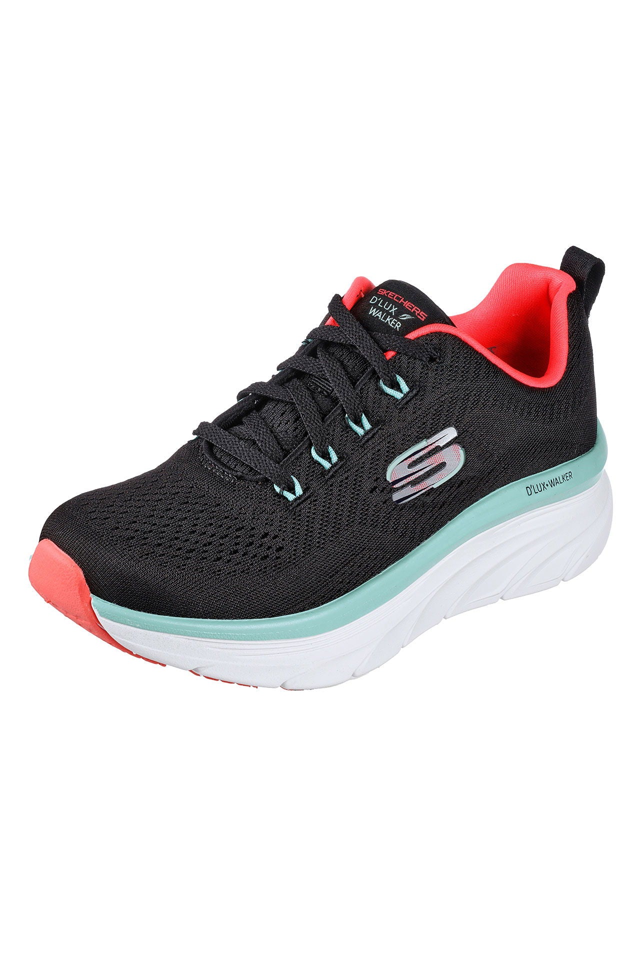 Sneaker dame avslappet passform D'Lux Walker mesh maskinvaskbar forfra