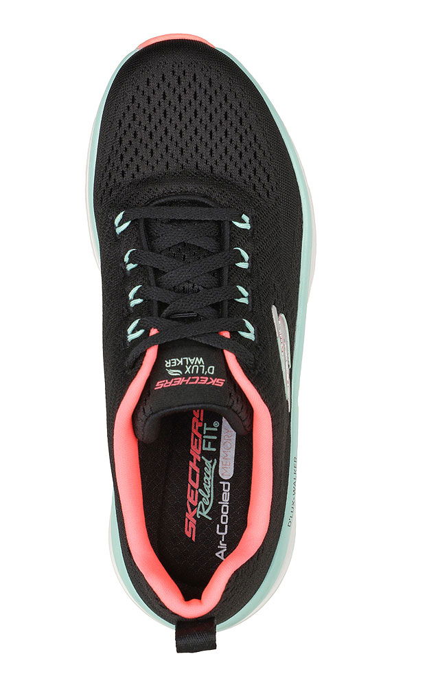 Sneaker dame avslappet passform D'Lux Walker mesh maskinvaskbar detalj