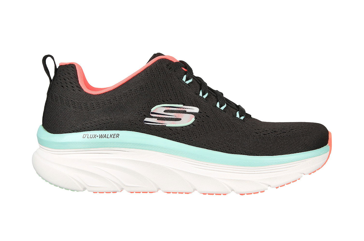 Sneaker dame avslappet passform D'Lux Walker mesh maskinvaskbar montert