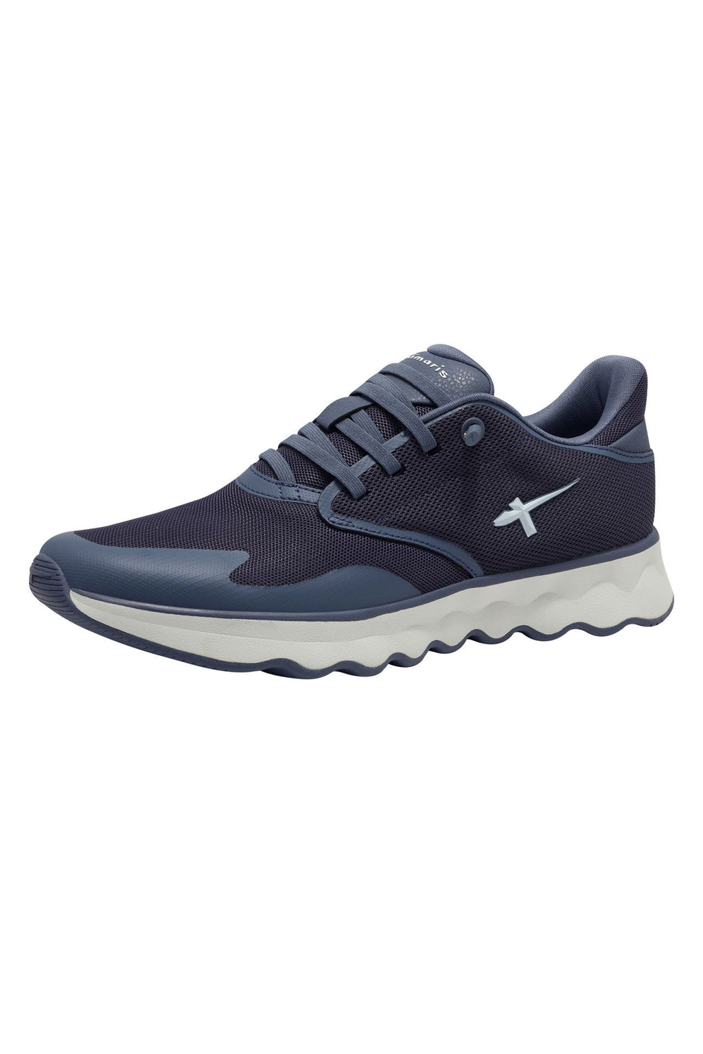 Sneaker dame kilehæl 4 cm OrthoLite® forfra