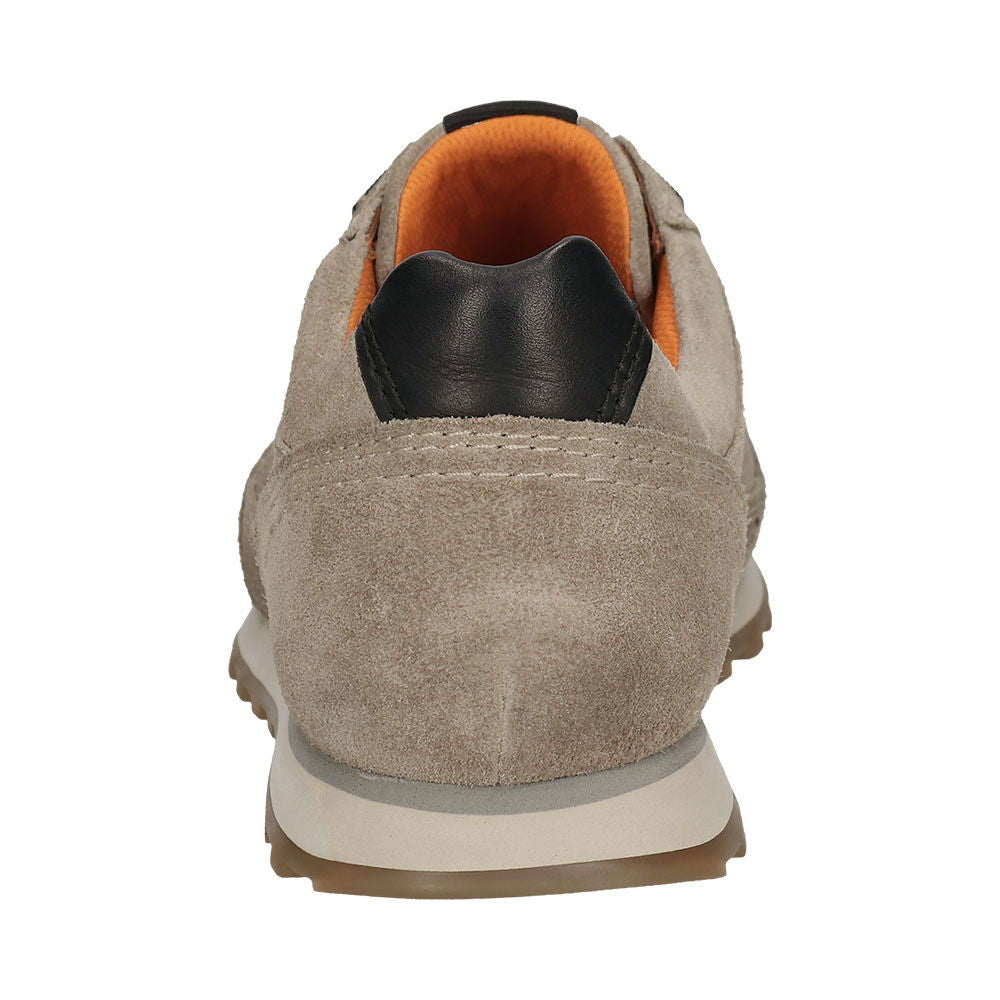 Sneaker semsket skinn med minneskum - bugatti detalj av semsket skinn