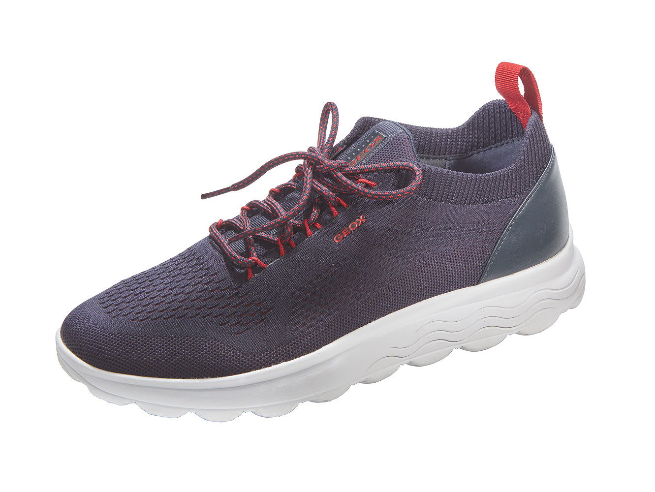 Sneaker Spherica herre strikket tekstil pustende forfra