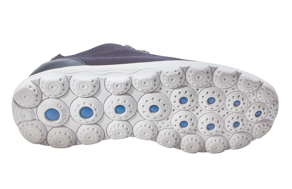 Sneaker Spherica herre strikket tekstil pustende detalj nærbilde