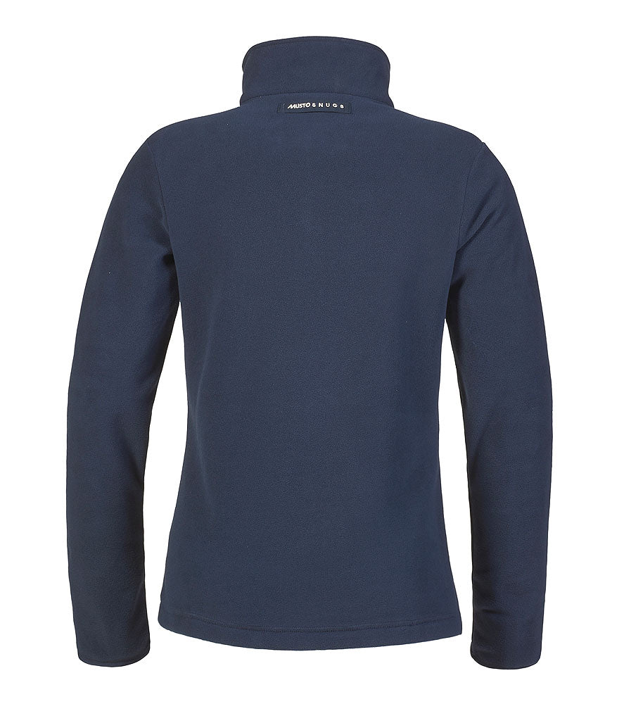 Snug fleece dame resirkulert polyester POLARTEC detalj