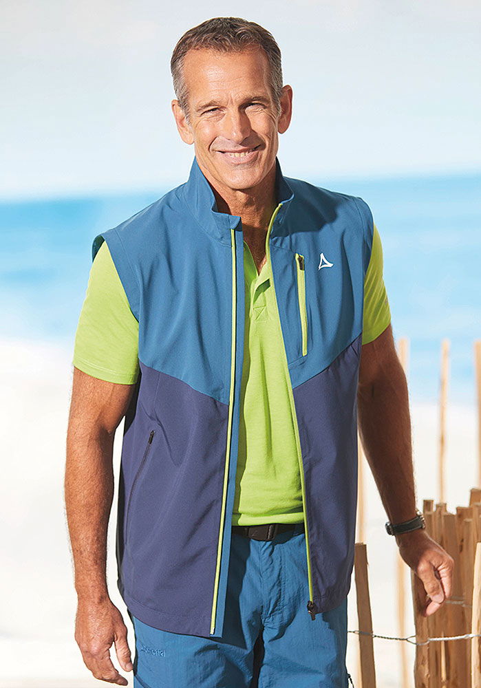 Softshell-vest vannavvisende med 4-veis stretch - Schöffel bakside