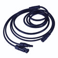Solarladekabel for Travel/Ultralight maks 200Wp MC4 forfra