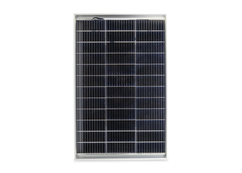 Solcellepakke komplett sett 2x 195 W med MPPT laderegulator og dekksgjennomføring bakside