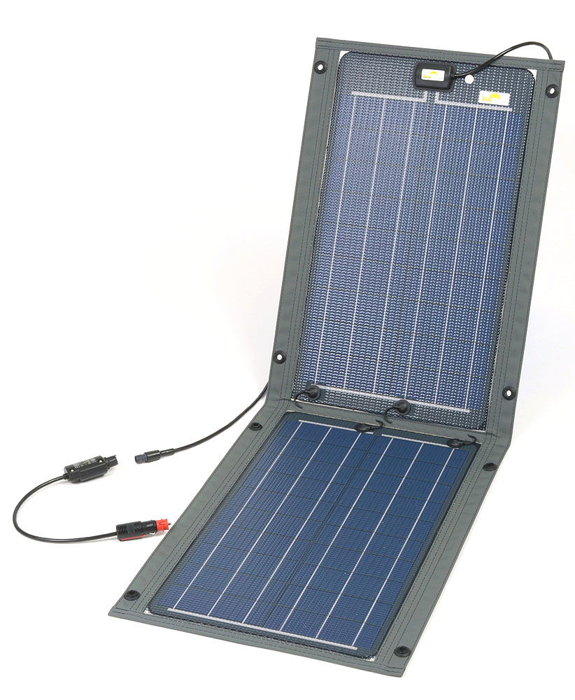 Solcellepanel Plug & Play RX serien 60 Wp 1265 x 429 mm front