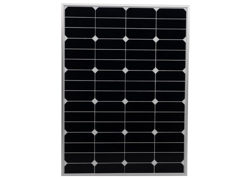 Solcellepanel SPR-80 med ramme 80 W 725 x 535 mm MC-4 forfra