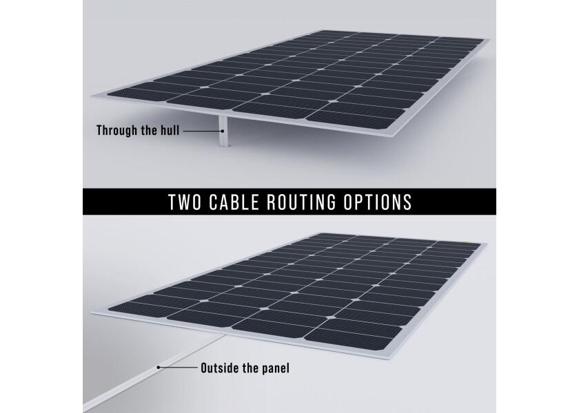 Oversikt over Solcellepanel Tough 111 W flush semifleksibelt