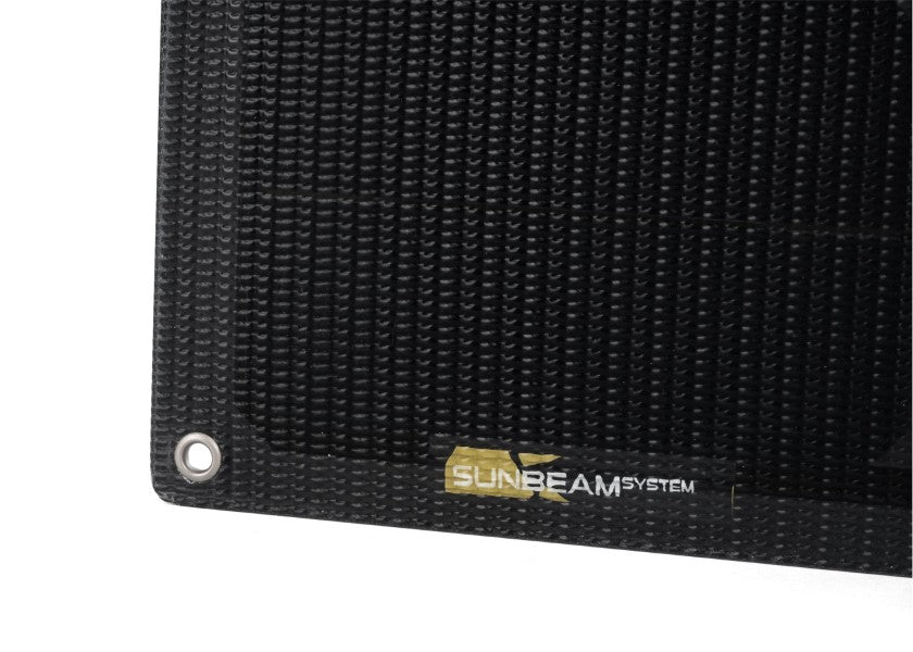 Solcellepanel Tough Black 78 W flush semifleksibelt montert
