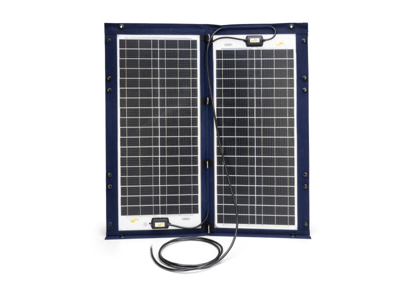 Solcellepanel TX-Rail 22039 90 W for rekkemontering - SUNWARE bakside