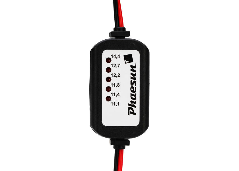Solcellepanel vedlikeholdslading kit 12 V / 12 W semifleksibelt på båt