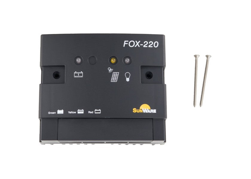 Solcelleregulator FOX-220 LED PWM 22A 12/24V logo