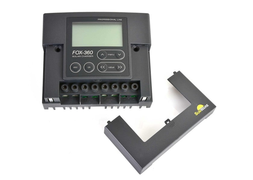 Solcelleregulator FOX-360 V2.1 bakside