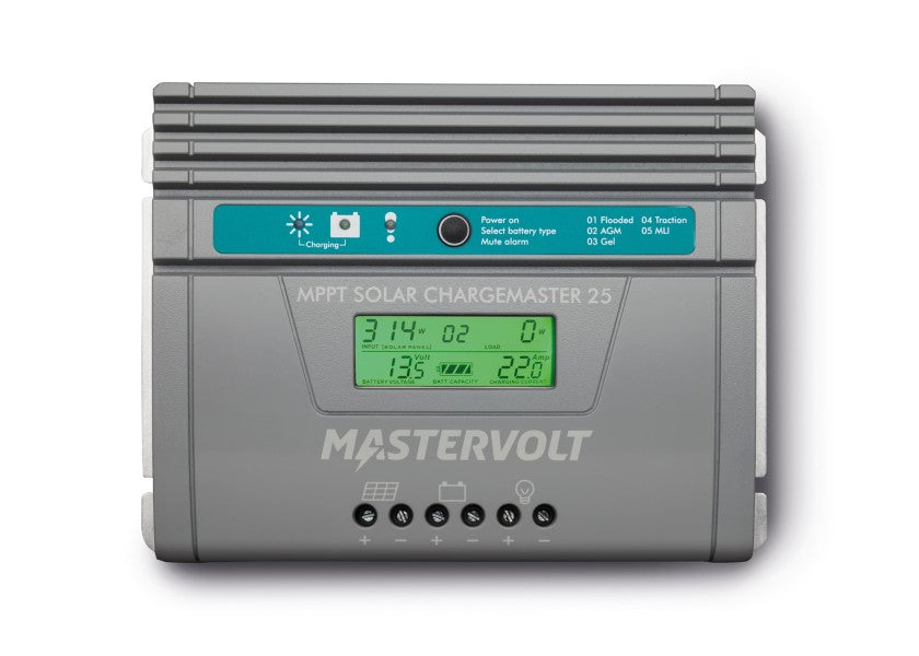 Solcelleregulator MPPT SCM25 200-700 Wp lithium-kompatibel - Mastervolt bakside