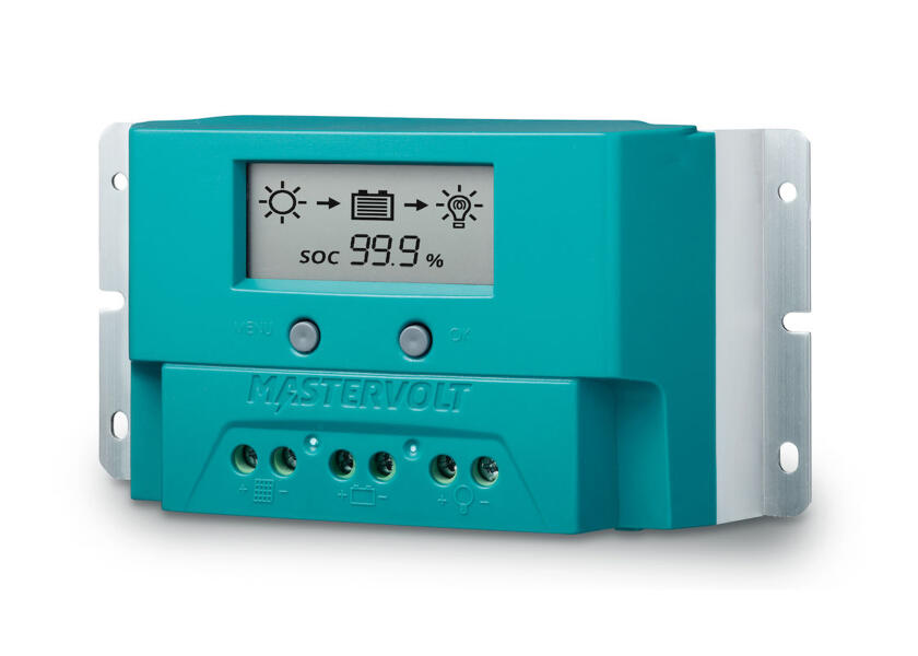 Solcelleregulator PWM SCM20 20 A 12/24 V - Mastervolt for pålitelig lading