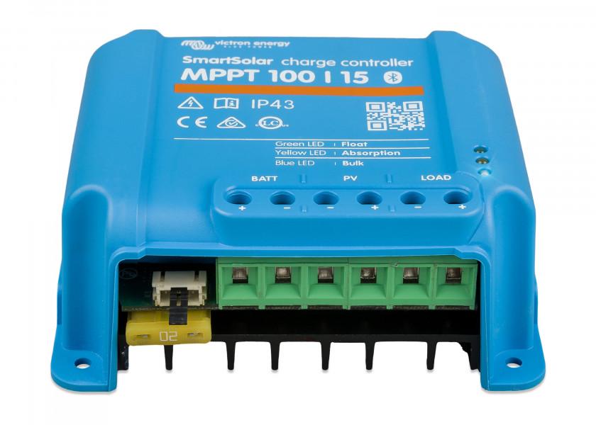 Detalj av Solcelleregulator SmartSolar MPPT 100/15 220W 15A