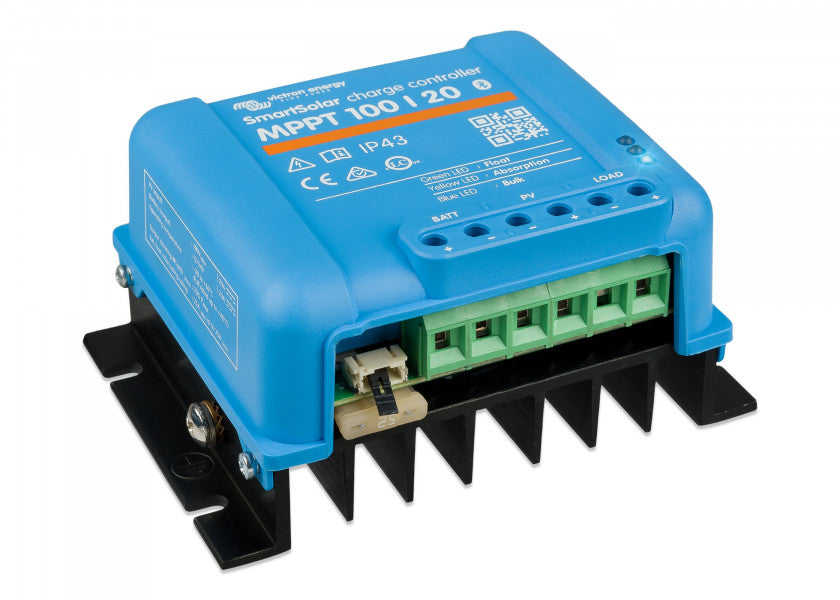 Solcelleregulator SmartSolar MPPT 100/20 290W 20A - Victron forfra