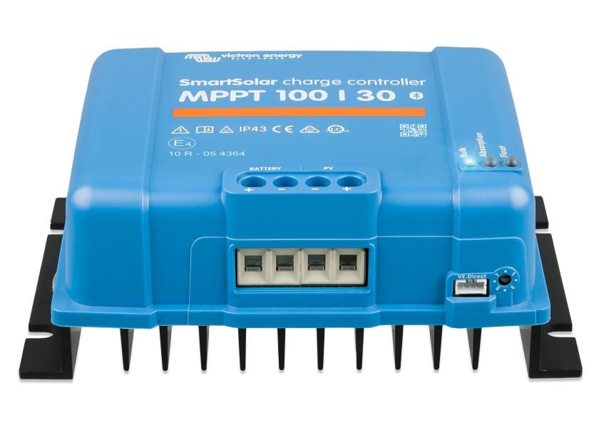 Solcelleregulator SmartSolar MPPT 100/30 30A 440W 100V - Victron bakside