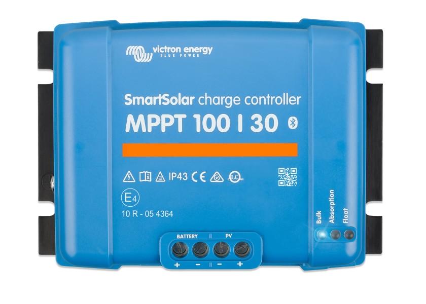 Nærbilde av Solcelleregulator SmartSolar MPPT 100/30 30A 440W 100V - Victron