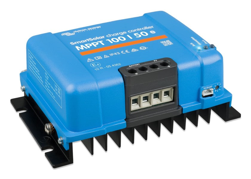 Solcelleregulator SmartSolar MPPT 100/50 50A 700W 100V forfra