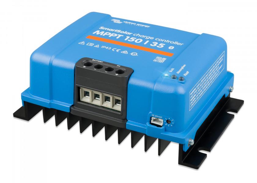 Montert Solcelleregulator SmartSolar MPPT 150/35