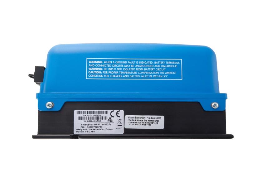 Montert Solcelleregulator SmartSolar MPPT 150/60-TR 60A 860W 150V i båten