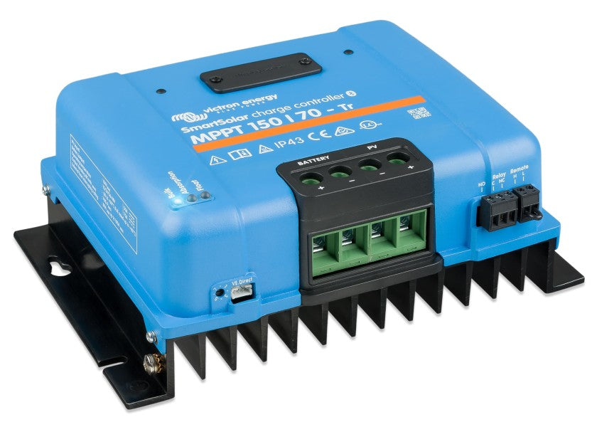 Solcelleregulator SmartSolar MPPT 150/70-TR 1000W 12V bakside