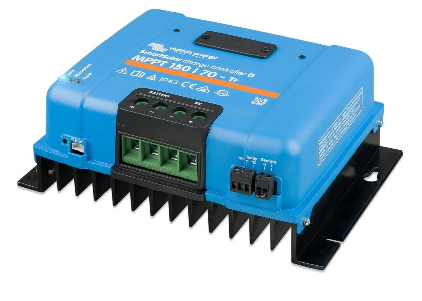 Montert Solcelleregulator SmartSolar MPPT 150/70-TR 1000W 12V ombord