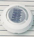 Solcelleventilator Mini Vent 1000 175 mm 19 m³/t fra NICRO Ventilation for effektiv båtventilasjon