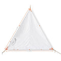 Solseil 300 x 336 cm med UV og regnbeskyttelse - seaEQ forfra